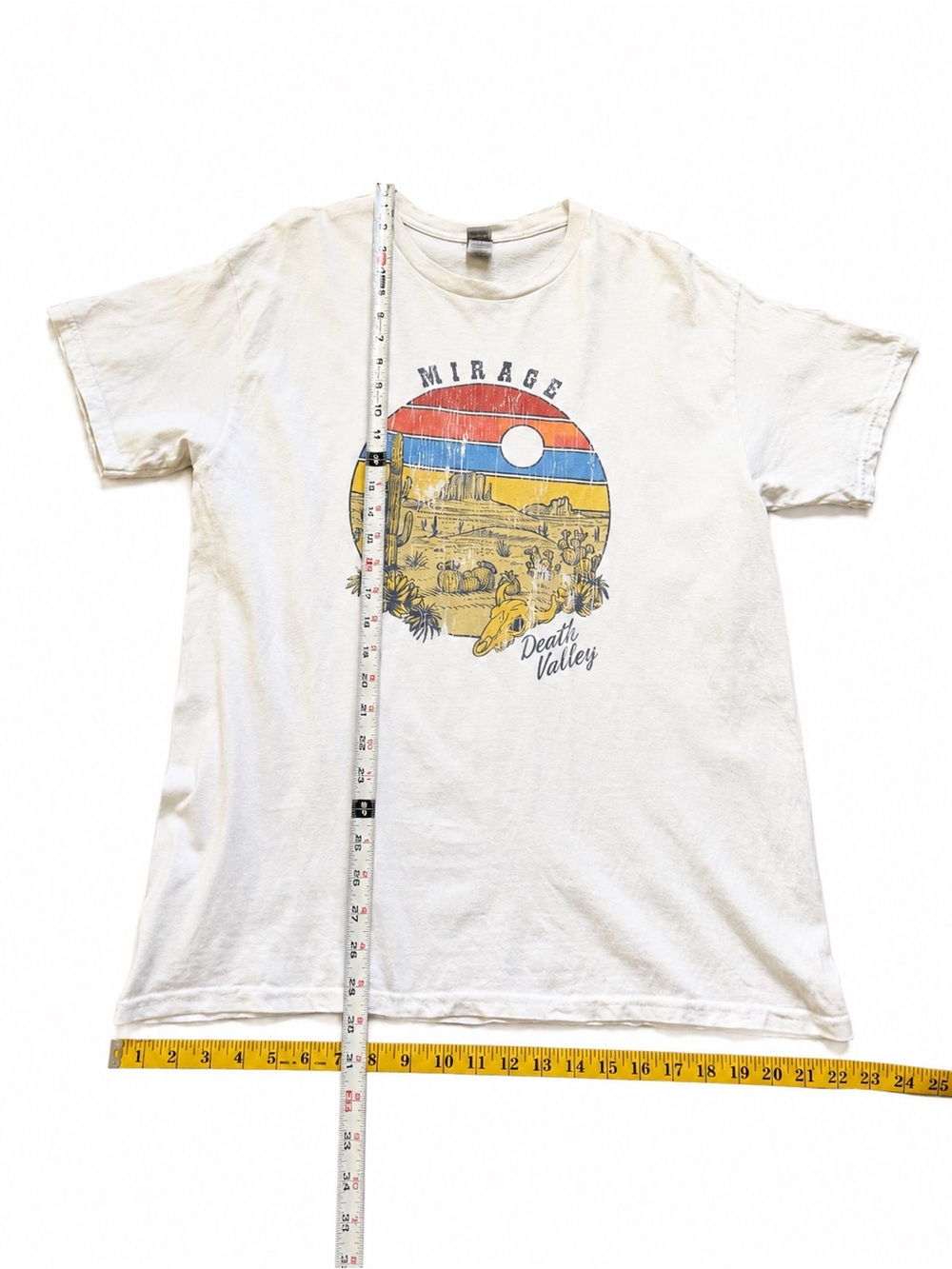 100% Cotton Mirage Desert Death Valley Retro Tee Men’s Large Graphic T-shirt - Picture 4 of 6